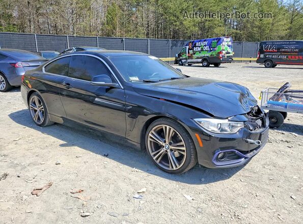 WBA4R7C56HK876401 2017 BMW 4 SERIES Black წინა მარჯვენა