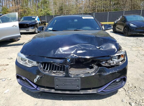 WBA4R7C56HK876401 2017 BMW 4 SERIES Black წინა ხედი