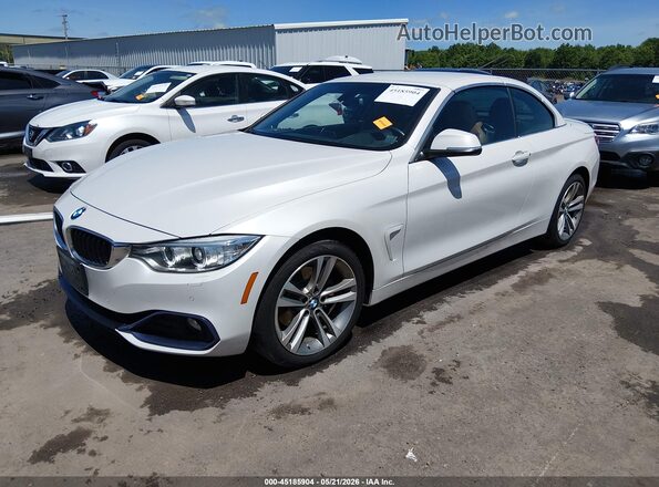 WBA4U9C59H5D44250 2017 BMW 4 SERIES White Передня ліва чверть