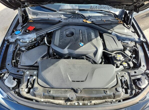 WBA4W3C04LFJ77744 2020 BMW 4 SERIES Black Вид задньої частини салону