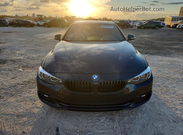 WBA4W3C04LFJ77744 2020 BMW 4 SERIES Black Вид спереду