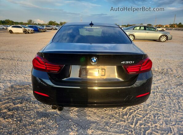 WBA4W3C04LFJ77744 2020 BMW 4 SERIES Black Вид ззаду