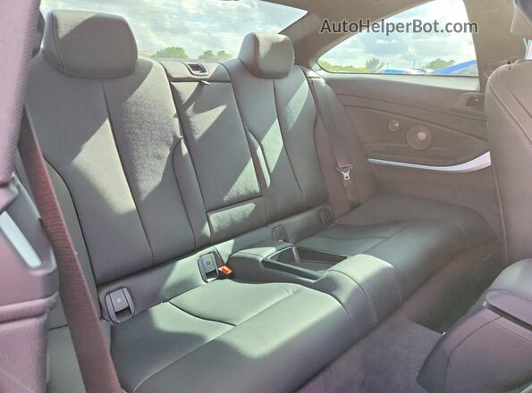 WBA4W3C04LFJ77744 2020 BMW 4 SERIES Black Вид задніх сидінь