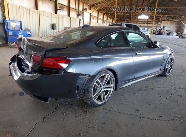 WBA4W3C05LFJ19822 2020 BMW 4 SERIES Gray Trasero derecho