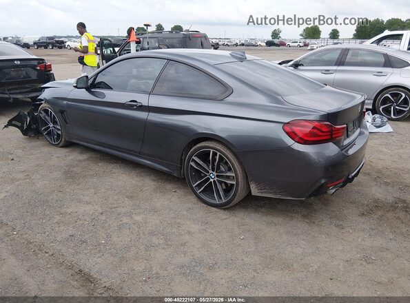 WBA4W3C09LAG91685 2020 BMW 4 SERIES Gray Հետևի ձախ