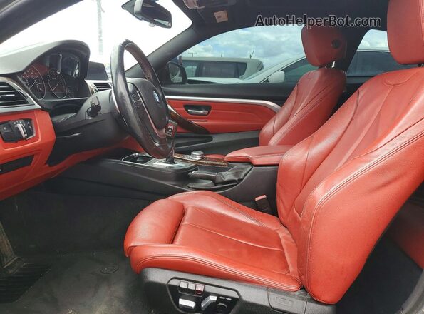 WBA4W3C50JAC97341 2018 BMW 4 SERIES White Front interior view