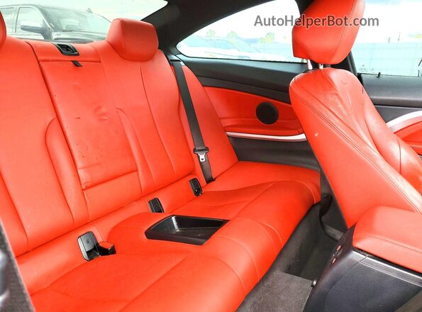 WBA4W3C50JAC97341 2018 BMW 4 SERIES White Rear seats view