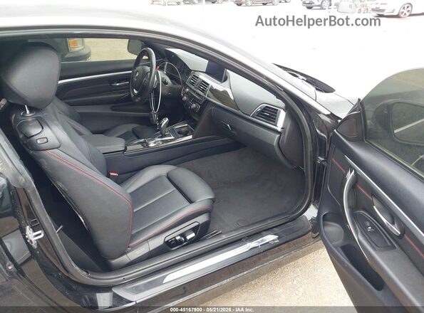 WBA4W3C50KAF91999 2019 BMW 4 SERIES Black Front interior view
