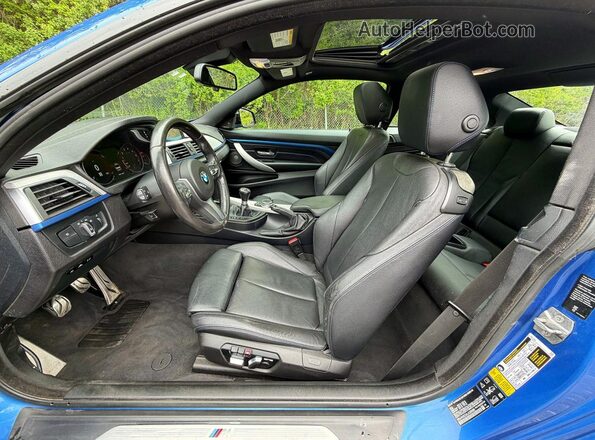 WBA4W9C04LAG89989 2020 BMW 4 SERIES Blue Вид підкапотного простору