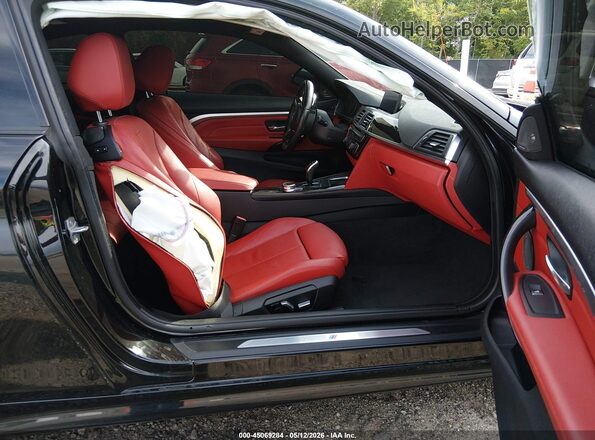 WBA4W9C50KAF94565 2019 BMW 4 SERIES Black Front interior view