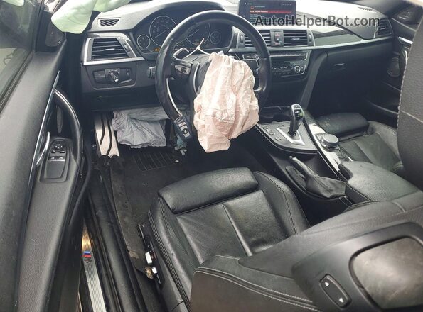 WBA4W9C54KAF94956 2019 BMW 4 SERIES Black Dashboard view