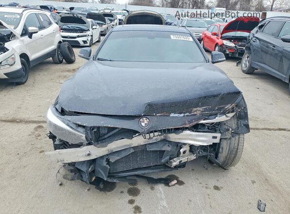 WBA4W9C54KAF94956 2019 BMW 4 SERIES Black Front view