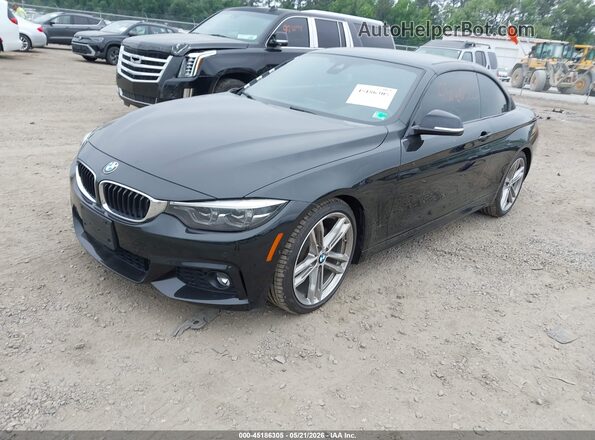 WBA4Z1C50JEC59127 2018 BMW 4 SERIES Black Передня ліва чверть