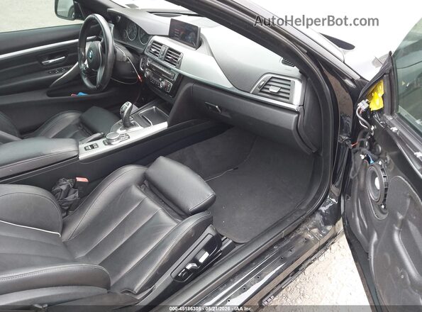WBA4Z1C50JEC59127 2018 BMW 4 SERIES Black Вид салону спереду