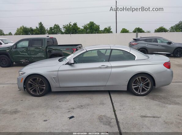 WBA4Z1C56JEC70651 2018 BMW 4 SERIES Silver Widok wnętrza z tyłu