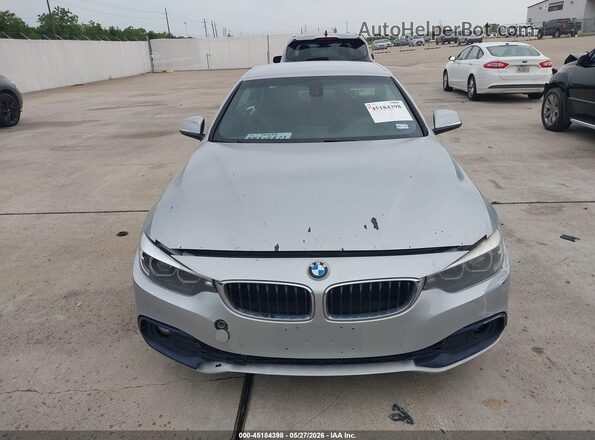 WBA4Z1C56JEC70651 2018 BMW 4 SERIES Silver Widok deski rozdzielczej