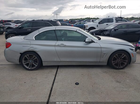 WBA4Z1C56JEC70651 2018 BMW 4 SERIES Silver Widok zestawu wskaźników