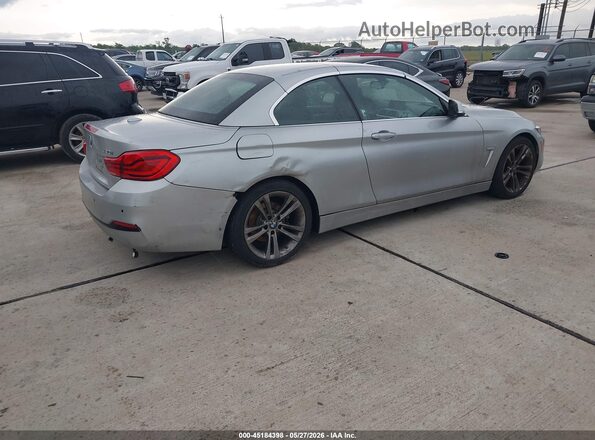 WBA4Z1C56JEC70651 2018 BMW 4 SERIES Silver Tył prawy
