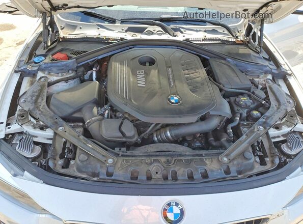 WBA4Z5C52KEE17539 2019 BMW 4 SERIES White Widok wnętrza z tyłu