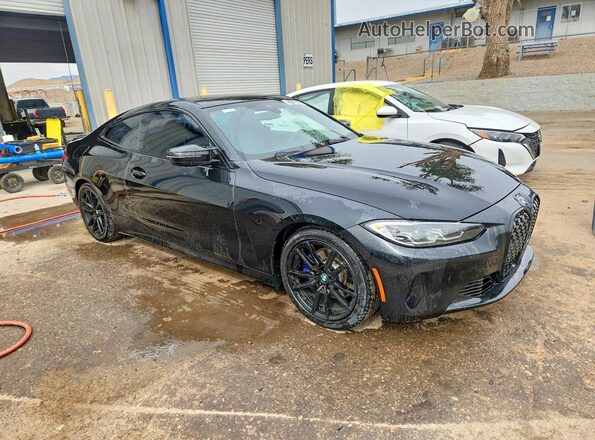 WBA53AP00NCH67541 2022 BMW 4 SERIES Black Передня права чверть