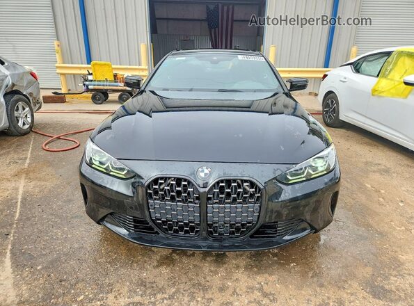 WBA53AP00NCH67541 2022 BMW 4 SERIES Black Вид спереду