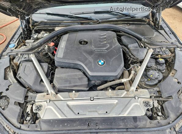 WBA53AP00NCH67541 2022 BMW 4 SERIES Black Вид задньої частини салону