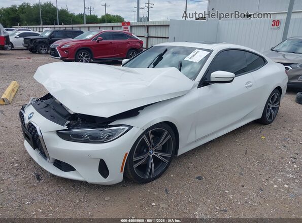 WBA53AP01MCF77245 2021 BMW 7 SERIES White Առջևի ձախ երեք քառորդ տեսարան