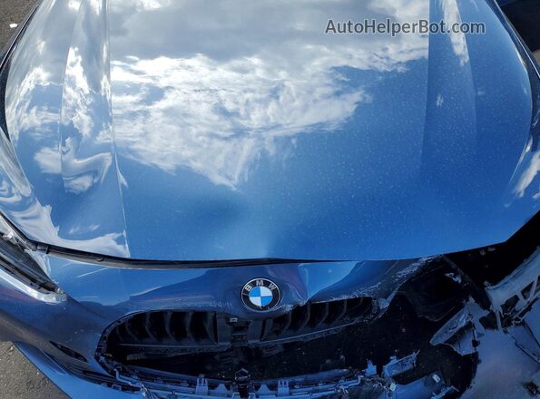 WBA53AP01NCK65795 2022 BMW 4 SERIES Blue უკანა სალონის ხედი