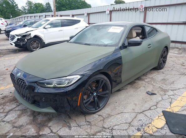 WBA53AP02MCG66760 2021 BMW 7 SERIES Green Առջևի ձախ երեք քառորդ տեսարան
