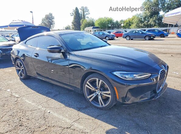 WBA53AP05PCL78233 2023 BMW 4 SERIES Black Przód prawy
