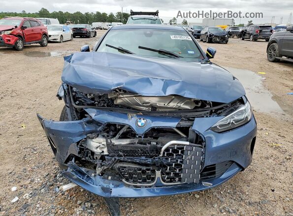 WBA53AP05RCP10691 2024 BMW 4 SERIES Blue Vista frontal