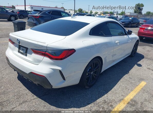 WBA53AP08NCK93111 2022 BMW 4 SERIES White Tył prawy