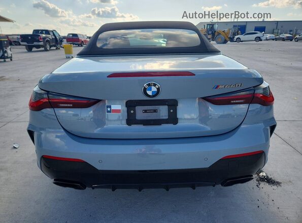 WBA53AT01RCP90139 2024 BMW M4 Gray Вид ззаду
