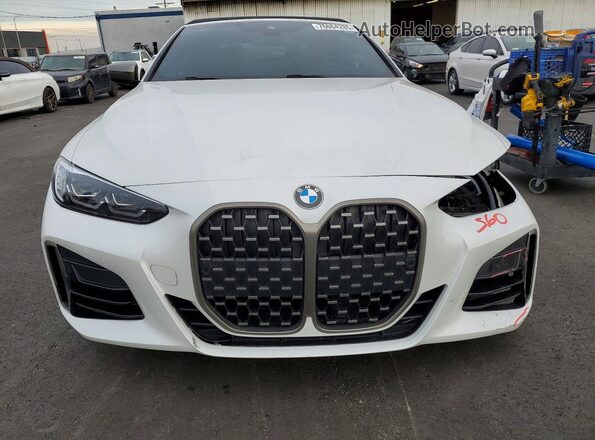 WBA53AT04MCG16268 2021 BMW M4 White Вид спереду