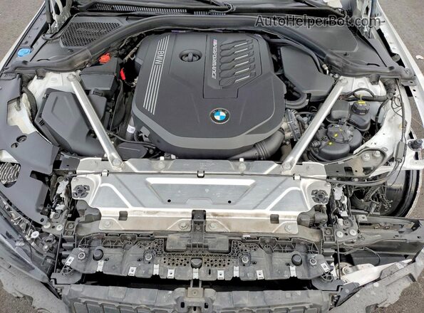 WBA53AT04MCG16268 2021 BMW M4 White Вид задньої частини салону
