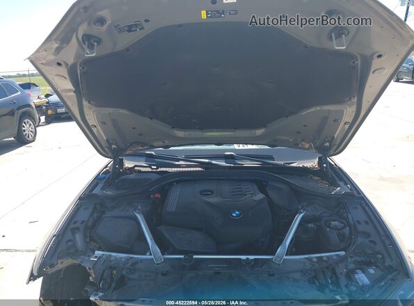 WBA53BH00MCF08129 2021 BMW 5 SERIES Gray უკანა ხედი