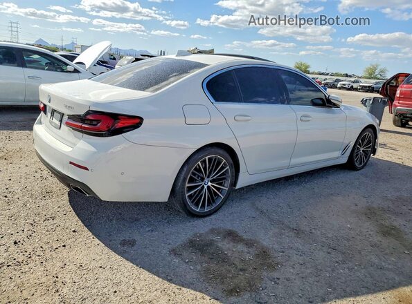 WBA53BH03MCF71161 2021 BMW 5 SERIES White Tył prawy