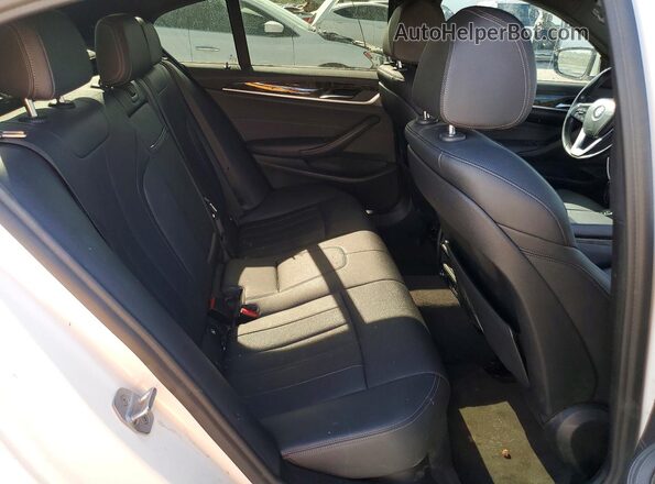 WBA53BH03MCF71161 2021 BMW 5 SERIES White Widok tylnych siedzeń