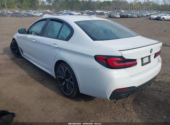WBA53BH03PCM97533 2023 BMW 5 SERIES White Trasero izquierdo