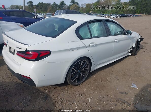WBA53BH03PCM97533 2023 BMW 5 SERIES White Trasero derecho