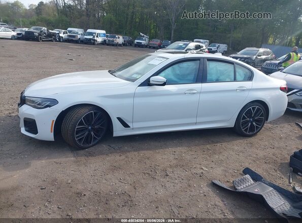 WBA53BH03PCM97533 2023 BMW 5 SERIES White Vista interior de 360 grados