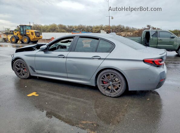 WBA53BH04PWY23306 2023 BMW 5 SERIES Gray Задня ліва чверть
