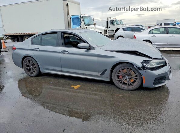 WBA53BH04PWY23306 2023 BMW 5 SERIES Gray Передня права чверть