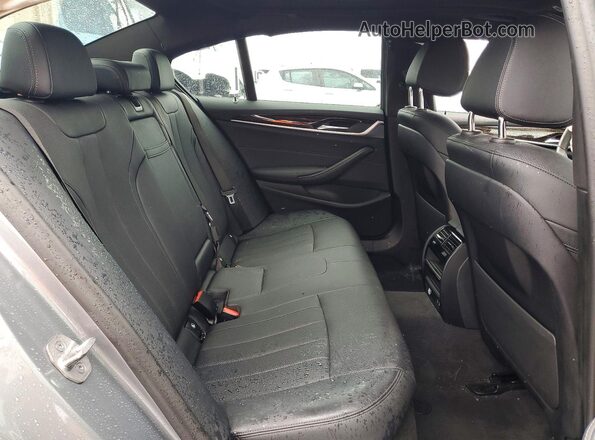 WBA53BH04PWY23306 2023 BMW 5 SERIES Gray Вид задніх сидінь