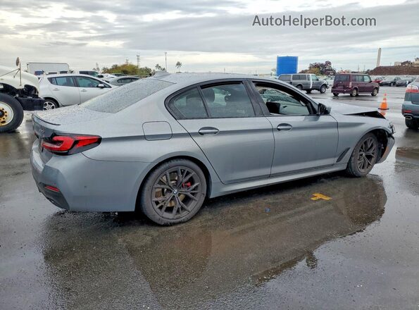 WBA53BH04PWY23306 2023 BMW 5 SERIES Gray Задня права чверть