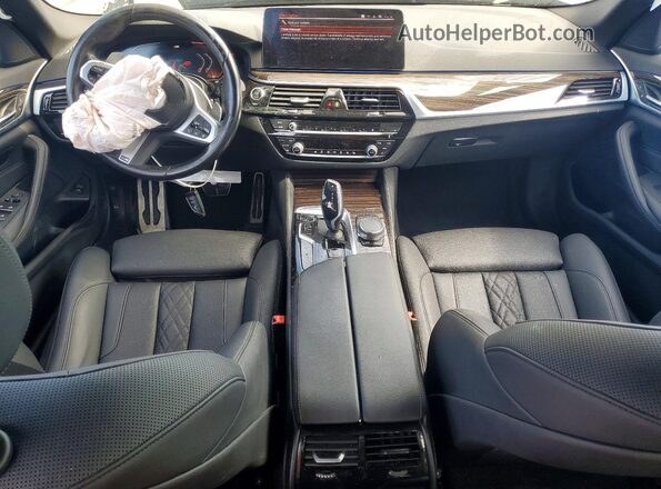WBA53BH04PWY23306 2023 BMW 5 SERIES Gray Вид панелі приладів