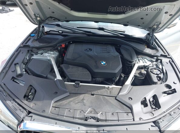 WBA53BH06MWW95193 2021 BMW 5 SERIES Silver Vista trasera