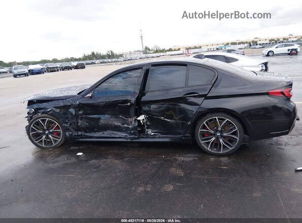 WBA53BH07MWX05794 2021 BMW 5 SERIES Black 