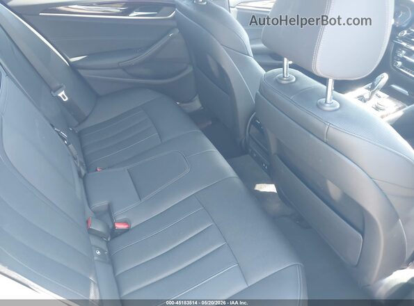 WBA53BH09MWW99352 2021 BMW 5 SERIES Black Widok naklejki z numerem VIN