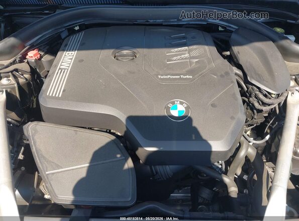 WBA53BH09MWW99352 2021 BMW 5 SERIES Black Widok z tyłu